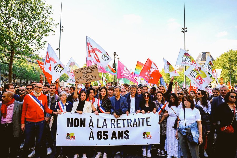 Les socialistes de Fontenay présent▪es ce 1er mai pour défendre les travailleurs et travailleuses