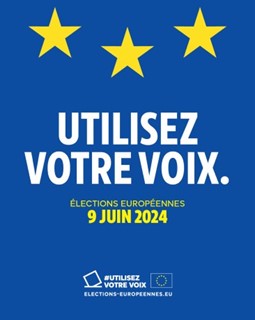 Le 9 juin, les élections européennes !!<br>Infos pratiques